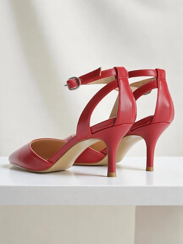 Ankle Glitter Heels Gold Strap Women's