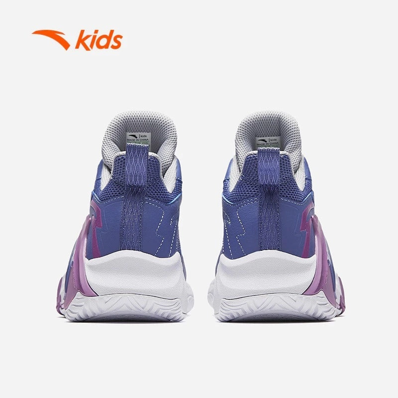 anta kids boys big kids basketball shoes -A125A1107-4 (kasut bola keranjang kanak lelaki) Rowley Skate