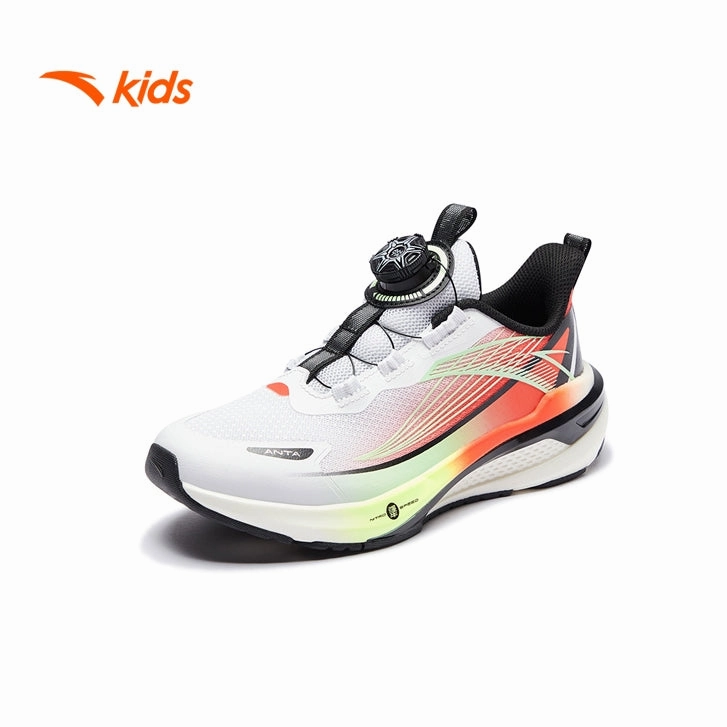 Denim Skate Shoes anta kids boys big kids running shoes -312445517U-3 (kasut larian kanak lelaki)