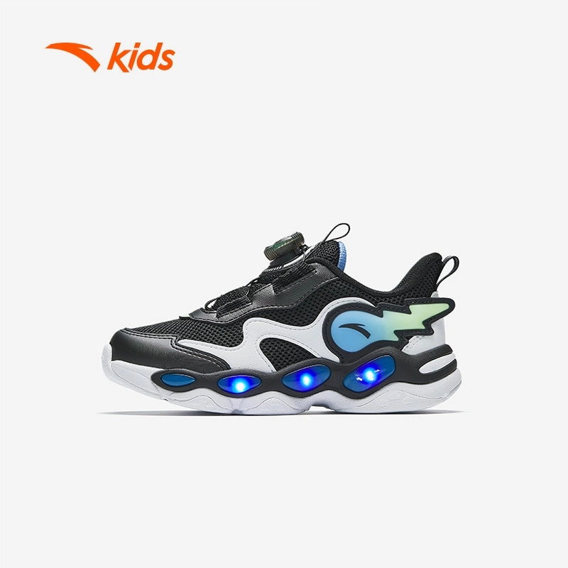 anta kids boys casual shoes 3125C9921-1 -black/white/blue (kasut kasual kanak lelaki) Generic Skate