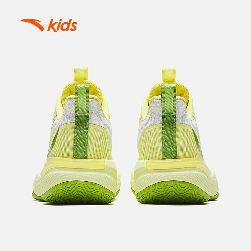 Sb Air Max Ishod Skate Shoes anta kids boys kyrie irving basketball shoes A125C1107-3 -white/green/yellow