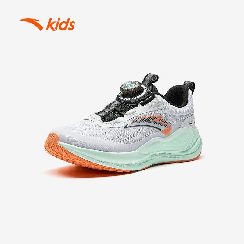 Bandana Skate anta kids boys vintage sports running shoes 3125C5527-1 -grey