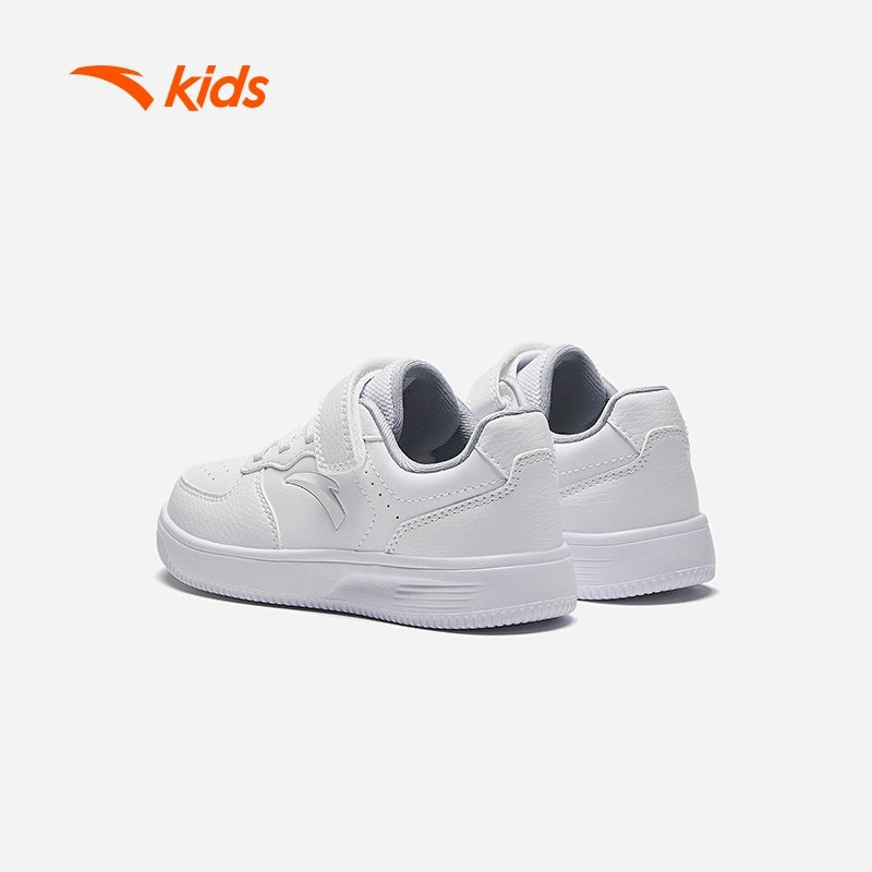 anta kids unisex big kids lifestyle shoes A124D9988-4 -white (kasut kasual kanak-kanak) Best Skate Shoes Ever