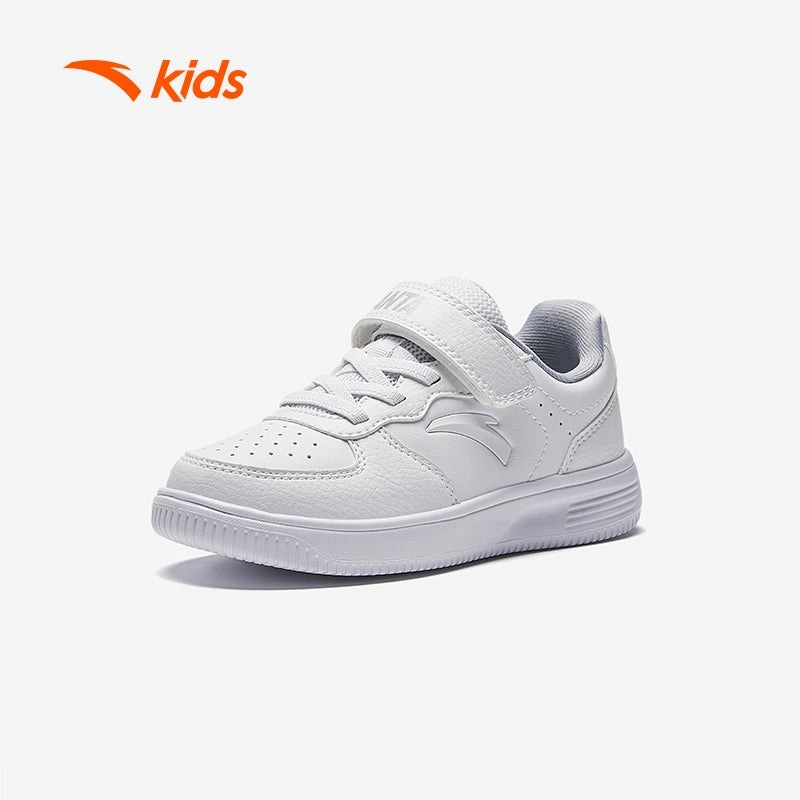 anta kids unisex big kids lifestyle shoes A124D9988-4 -white (kasut kasual kanak-kanak) Goth Skate