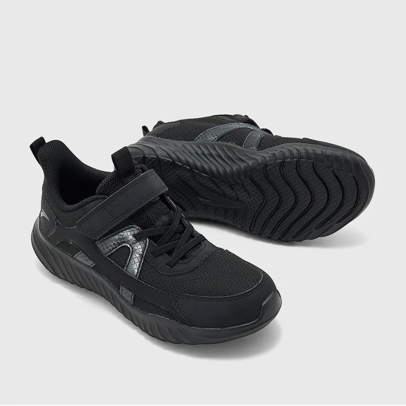 Removable Skate anta kids unisex big kids running shoes black-3324B5504R-1