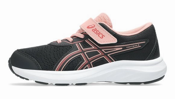 Running Shoes Hoka Asics Contend 9 PS | Black/Dark Pink Clay