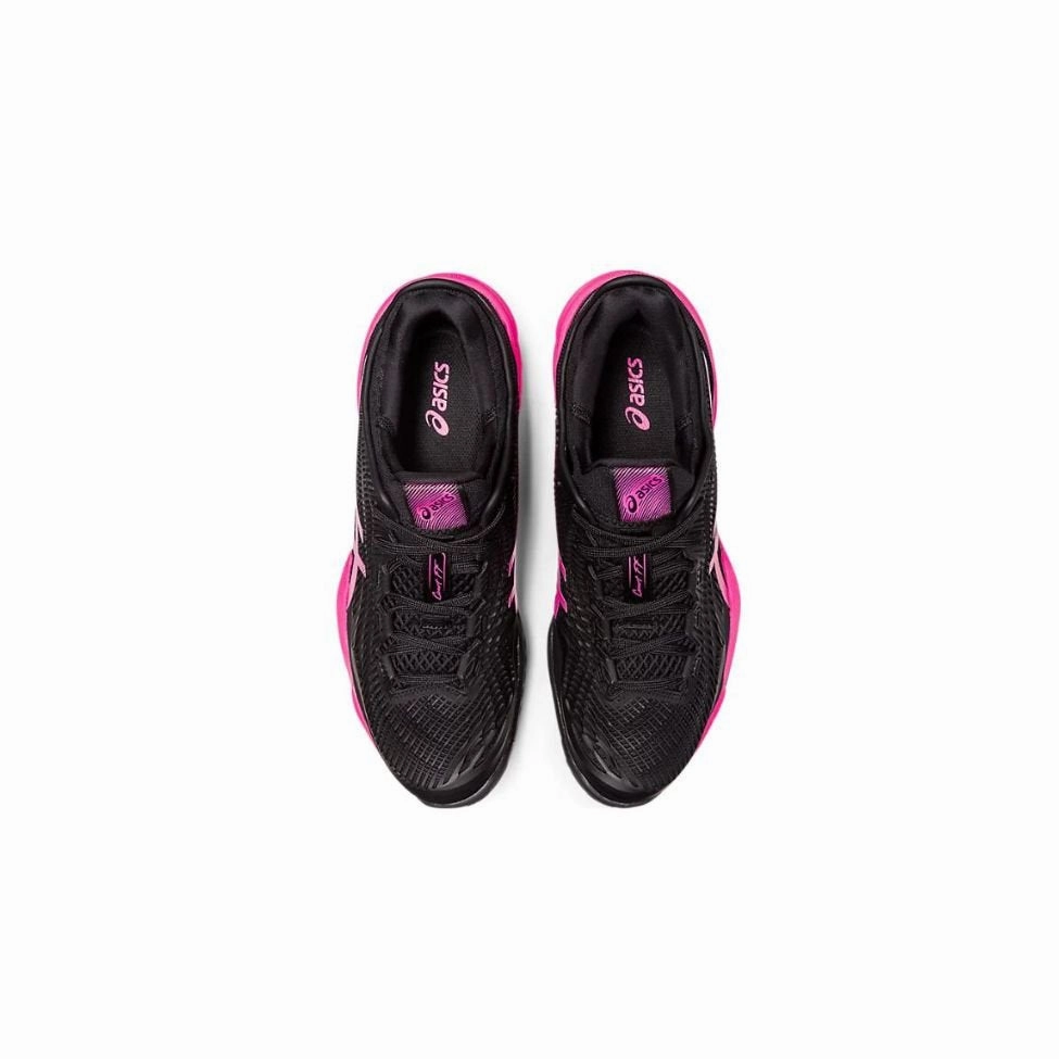 ASICS Court FF 3 'Black Hot Pink' 1041A370-001 Asics Shoes Japanese