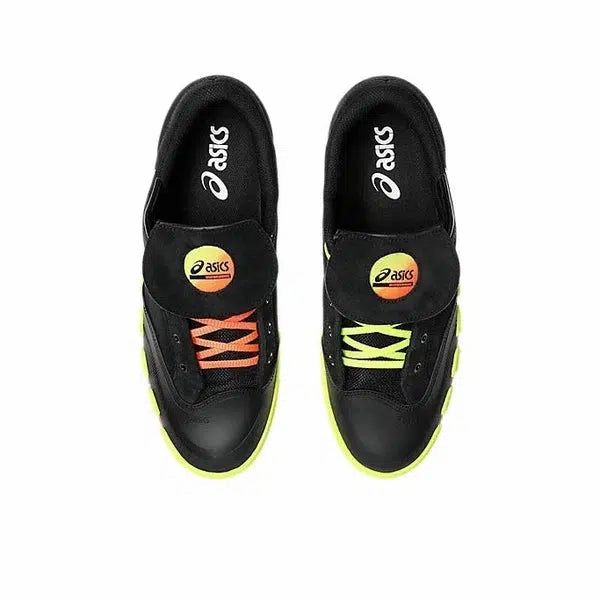 Asics Gel-Felxkee Pro Black/Safety Yellow Asic Indoor Court Shoes