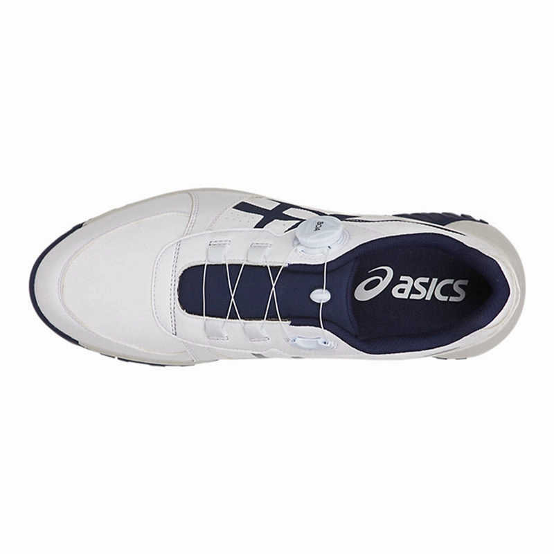 Asics Contend 8 Running Shoe ASICS GEL-PRESHOT BOA Men's Spiked Shoes (White/Peacoat)