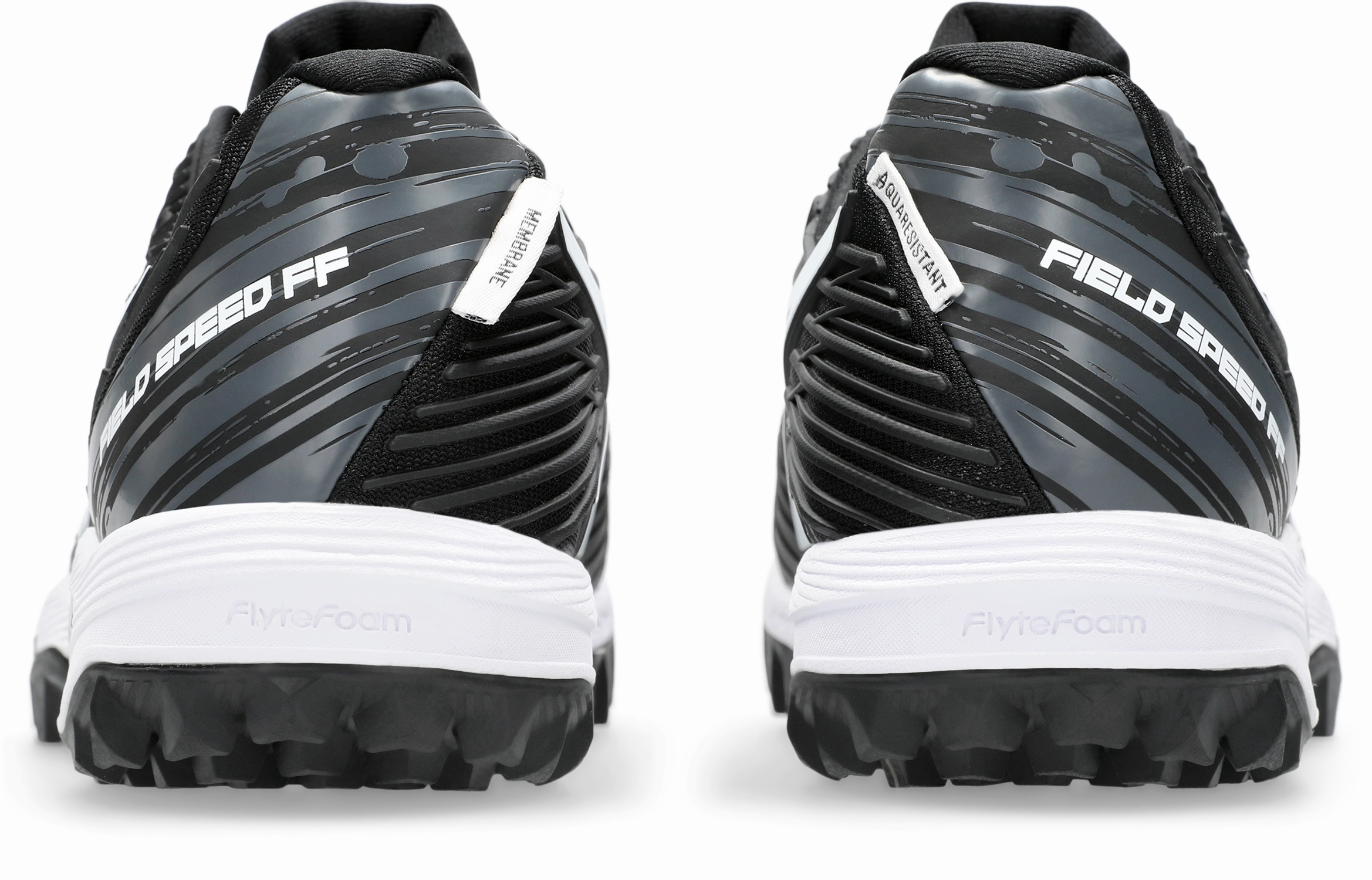 Asics Men's Field Speed FF Hockey Shoe - Black/White Best Asics Shoes For Long Distance Walking