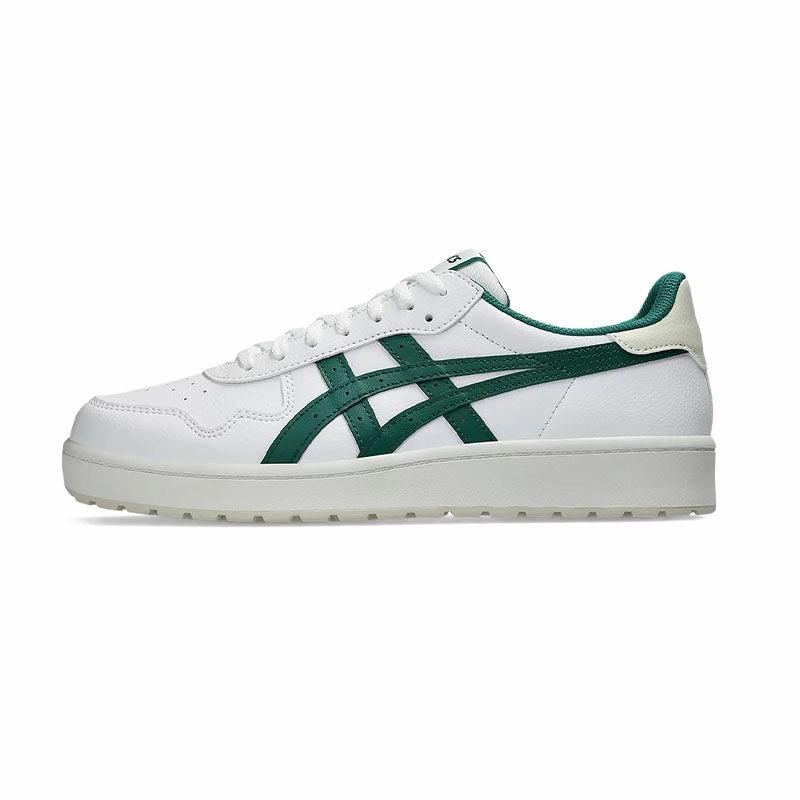 ASICS Japan S Golf Men's Spikeless Shoes (White/Green) Best Asics Shoes 2024