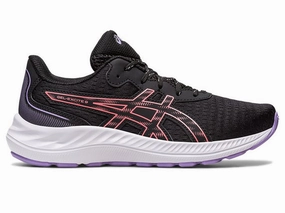 Asics Kid's Gel-Excite 9 GS - Black/Papaya Asics Best Cushion Shoe