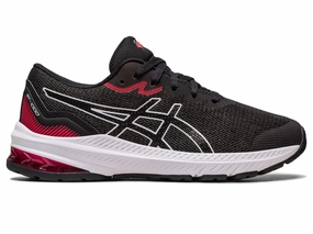 Shoes Of Asics Asics Kid's GT 1000 11 GS - Black/Electric Red