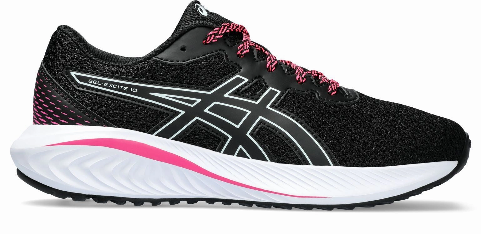 Asics Kids Gel - Excite 10 GS - Black/Pure Aqua Asics 4e Basketball Shoes