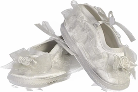 Asics Gel Nyc Casual Shoes Baby Girls Baptism Shoes - White Newborn Christening Boots