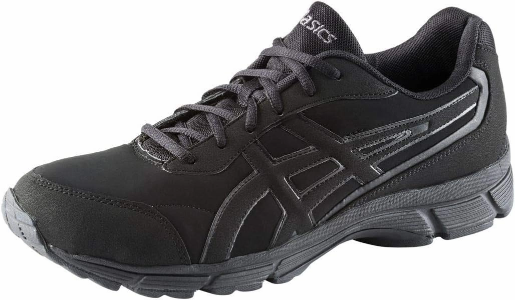 ASICS Men's Gel-Mission Walking Shoes, Black Carbon Phantom, 7 Asics Retro Basketball Shoes