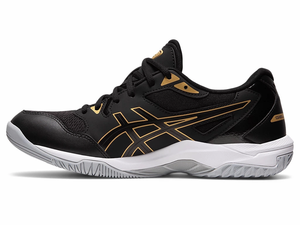 Asics Popular Shoes Asics Men's Gel-Rocket 10 Volleyball shoe - black/pure gold