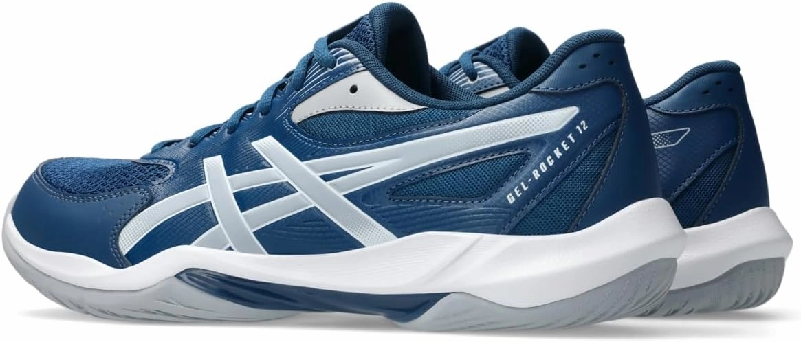 Most Cushioned Asics Running Shoe ASICS Men's Gel-Rocket 12 Volleyball Shoes