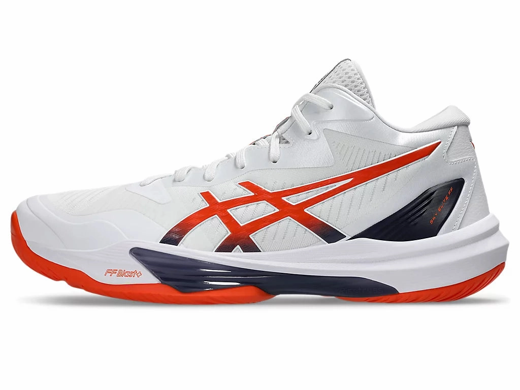 Asics Gel Course Glide Spikeless Golf Shoes Asics Men's Sky Elite FF MT 3 - white/nova orange