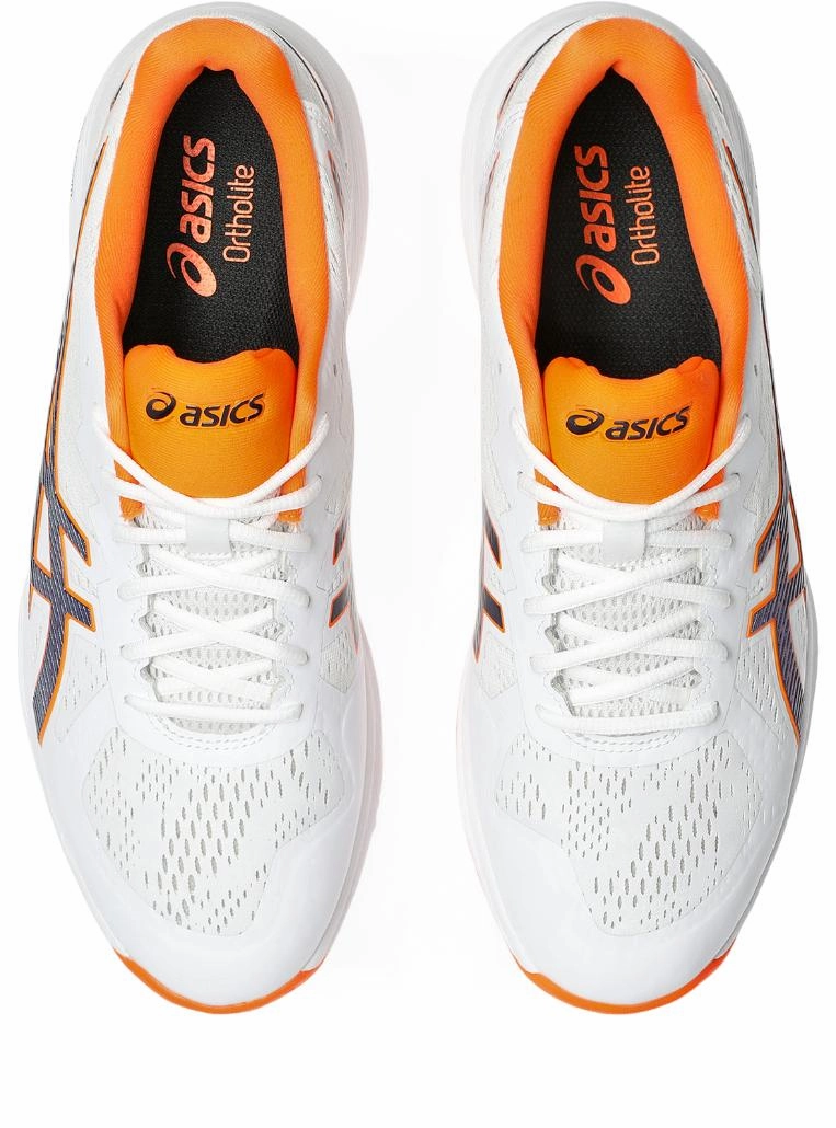 Asics Gel-nimbus 26 Trail Running Shoes Asics Mens Quick Single Cricket Shoe - White/Midnight