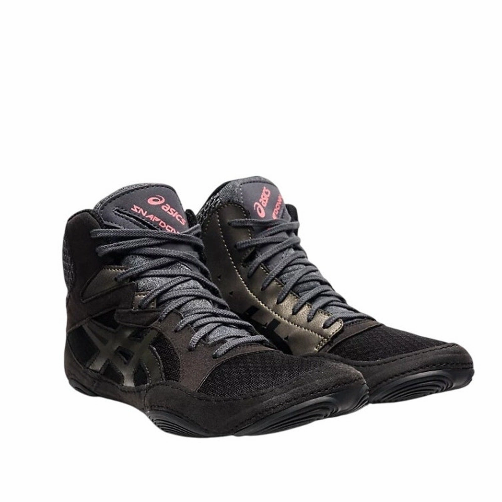 Asics Gel Solution Tennis Shoes Asics Mens SnapDown 3 Wrestling Shoes US 10.5 M EU 43.5 Black Gunmetal NIB