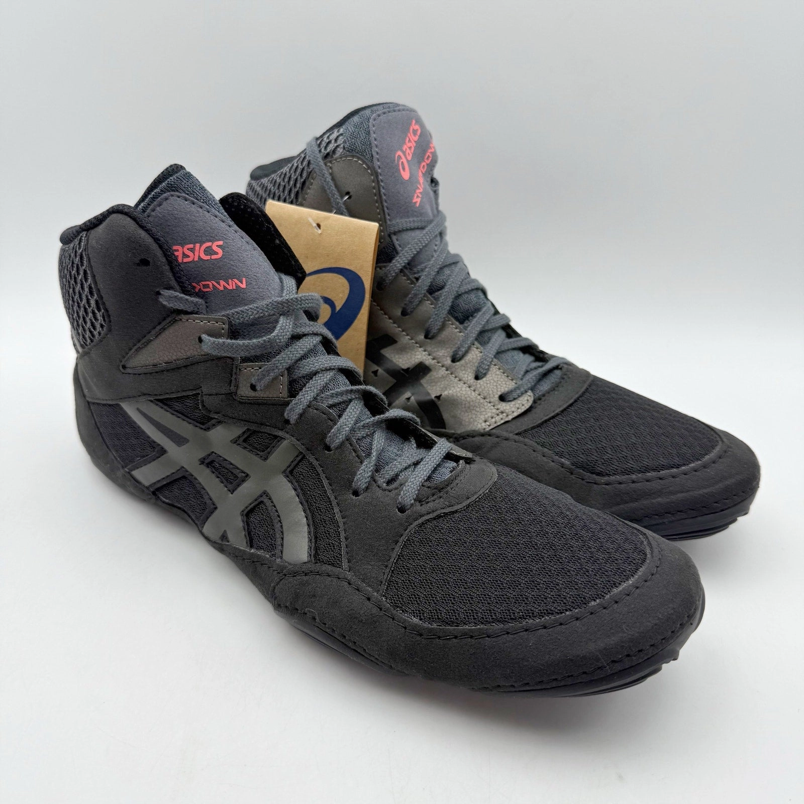 Asics Solution Speed Ff 3 All Court Shoes Asics Mens SnapDown 3 Wrestling Shoes US 10.5 M EU 43.5 Black Gunmetal NIB