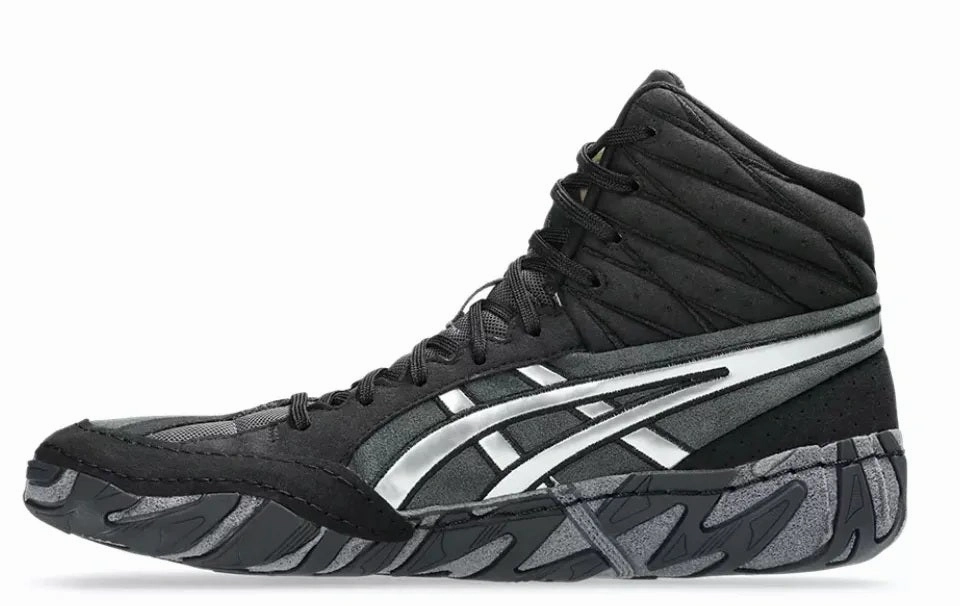 ASICS Shoe Wrestling Aggressor 6 Black/Pure Silver Dsw Asics Shoes