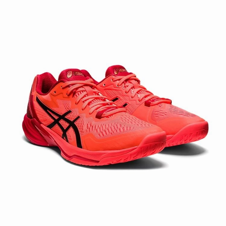 Asics Designer Shoes ASICS Sky Elite Ff 2 Tokyo Running Shoes Red/Black 1051A072-701