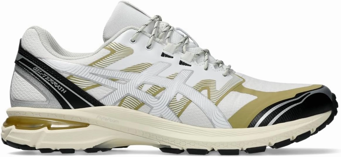 Best Asics Squash Shoes Asics Unisex Gel-Terrain Sportstyle Shoes, 10.5, White/Lake Grey