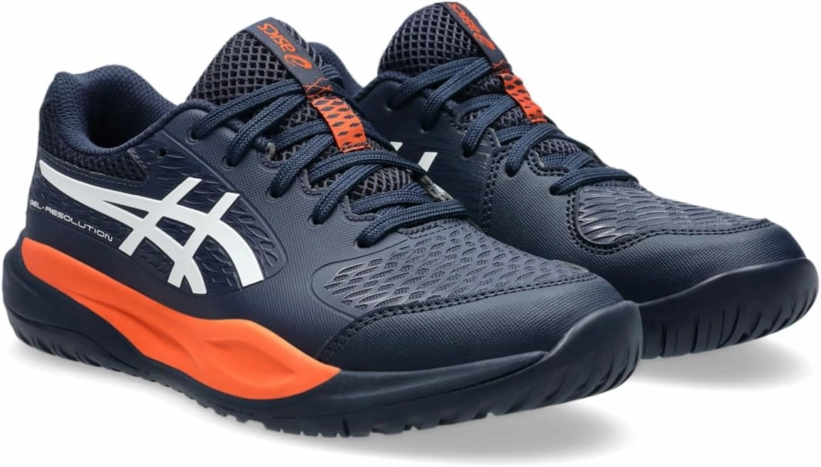 Asics Kid's Gel-Resolution X Grade School Tennis Shoes Most Durable Asics Shoes