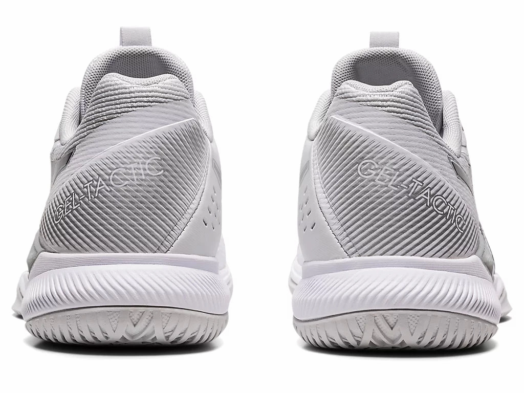 Asics Mma Shoes Asics Women's Gel-Tactic - white/pure silver CLOSEOUT - NO RETURNS