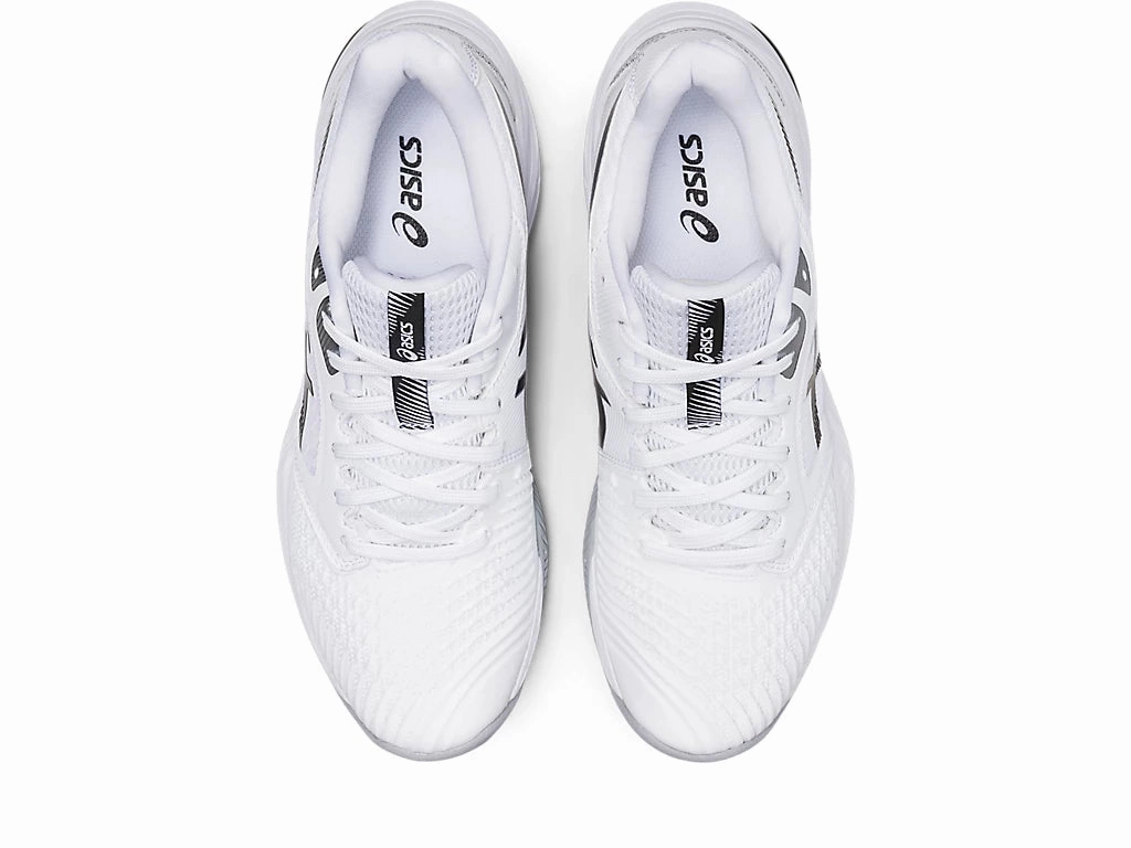 Asics Women's Netburner Ballistic FF 3 - white/black CLOSEOUT - NO RETURNS Asics Tokyo 2020 Running Shoes