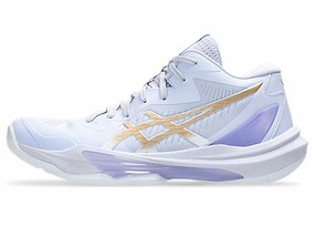 Asics Gel-quantum 90 Running Shoes Asics Women's Sky Elite FF MT 3 - blue fade/champagne