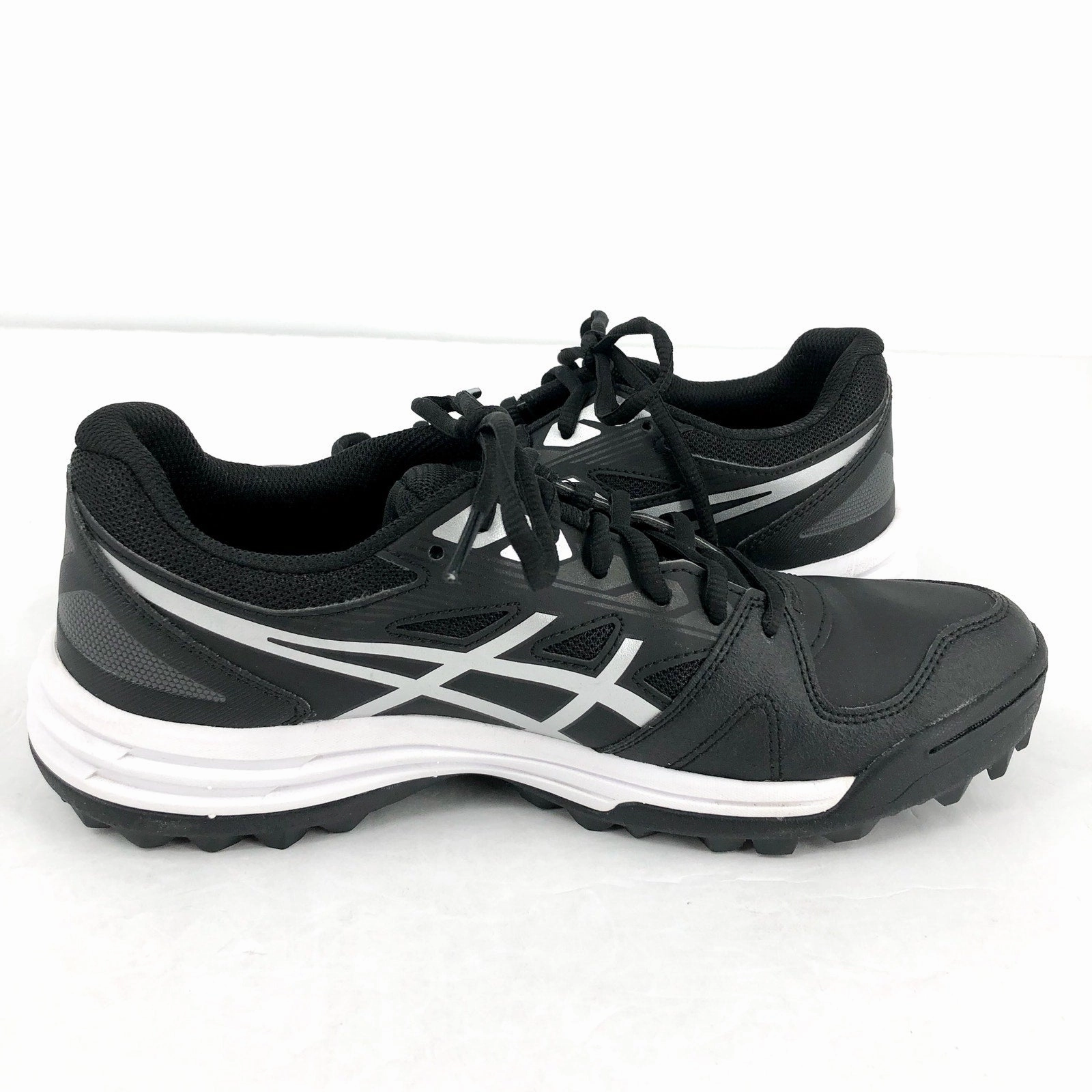 Best Asics Shoes For Trail Running ASICS Womens Gel-Lethal Field Hockey Sneakers US 10 Black Silver Lace Up NIB