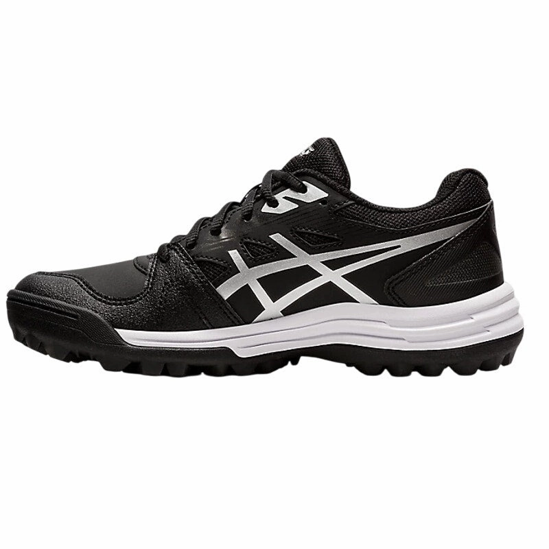 New Asics Wrestling Shoes ASICS Womens Gel-Lethal Field Hockey Sneakers US 10 Black Silver Lace Up NIB