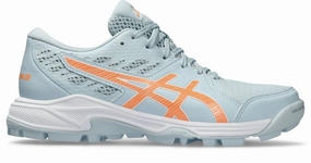 Asics Womens Gel Peake 2 - Cool Grey/Bright Sunstone Asics Camo Running Shoes