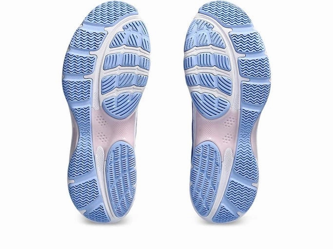 Asics Tennis Shoes Court Ff 3 Asics Womens Netburner Shield FF - Sapphire/Cosmos