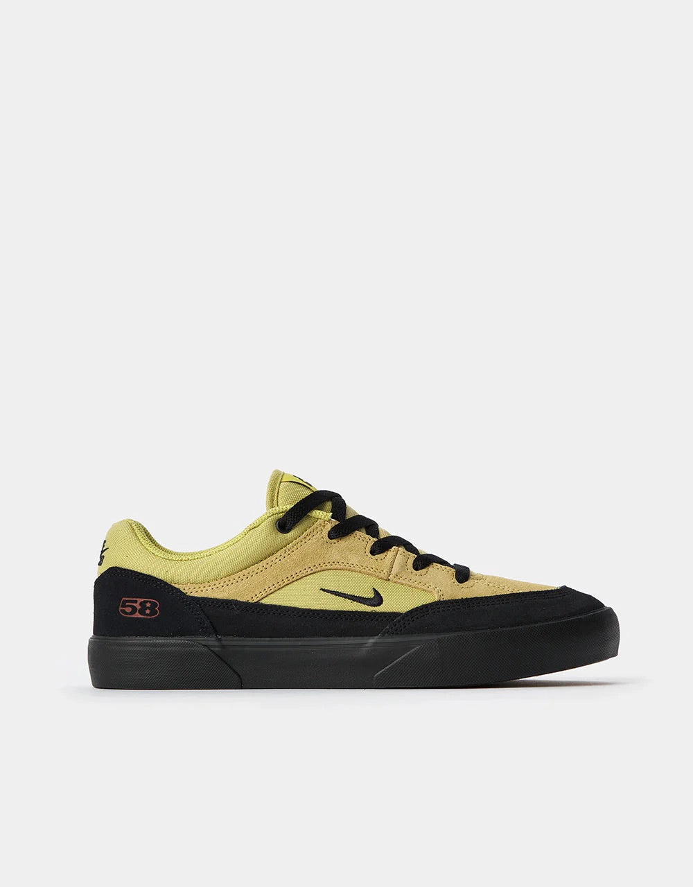 Nike SB Malor TE Skate Shoes - Buff Gold/Black-Black-Cinnamon Nike Workout Tennis Shoes