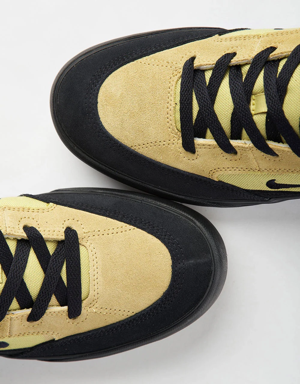 Nike Track Shoes Without Spikes Nike SB Malor TE Skate Shoes - Buff Gold/Black-Black-Cinnamon