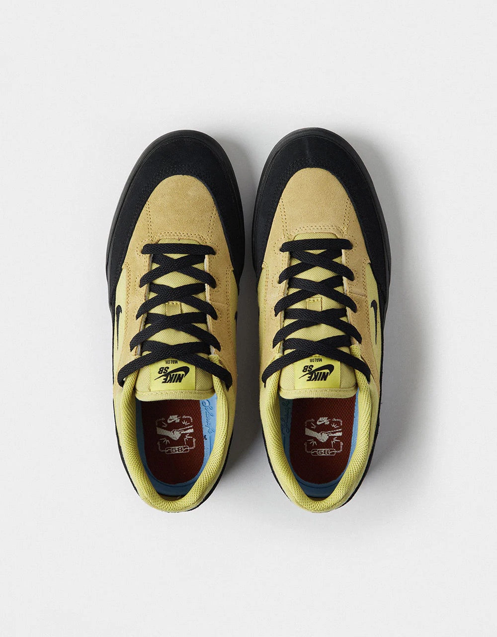 Kohl's Nike Shoes Nike SB Malor TE Skate Shoes - Buff Gold/Black-Black-Cinnamon