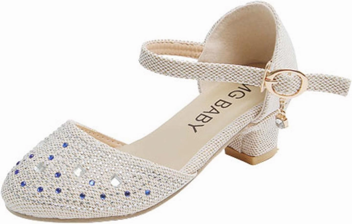 Baby Girl Children's Sandals Shoes Rhinestone Decoration Princess Slip On Shoes Casual Buckle Summer Sandals Party A-963 Gold 2.5 Asics Gel-lyte Shoes 1191a166