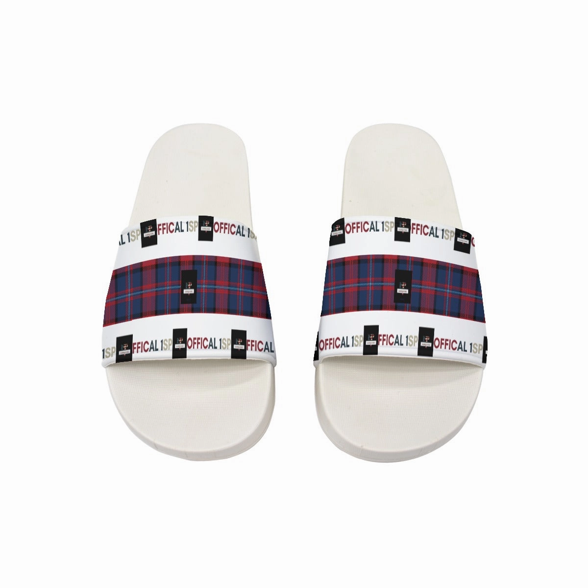 Berry Plaid Slippers Yankee Slides