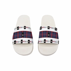 Luca Slippers Berry Plaid Slippers