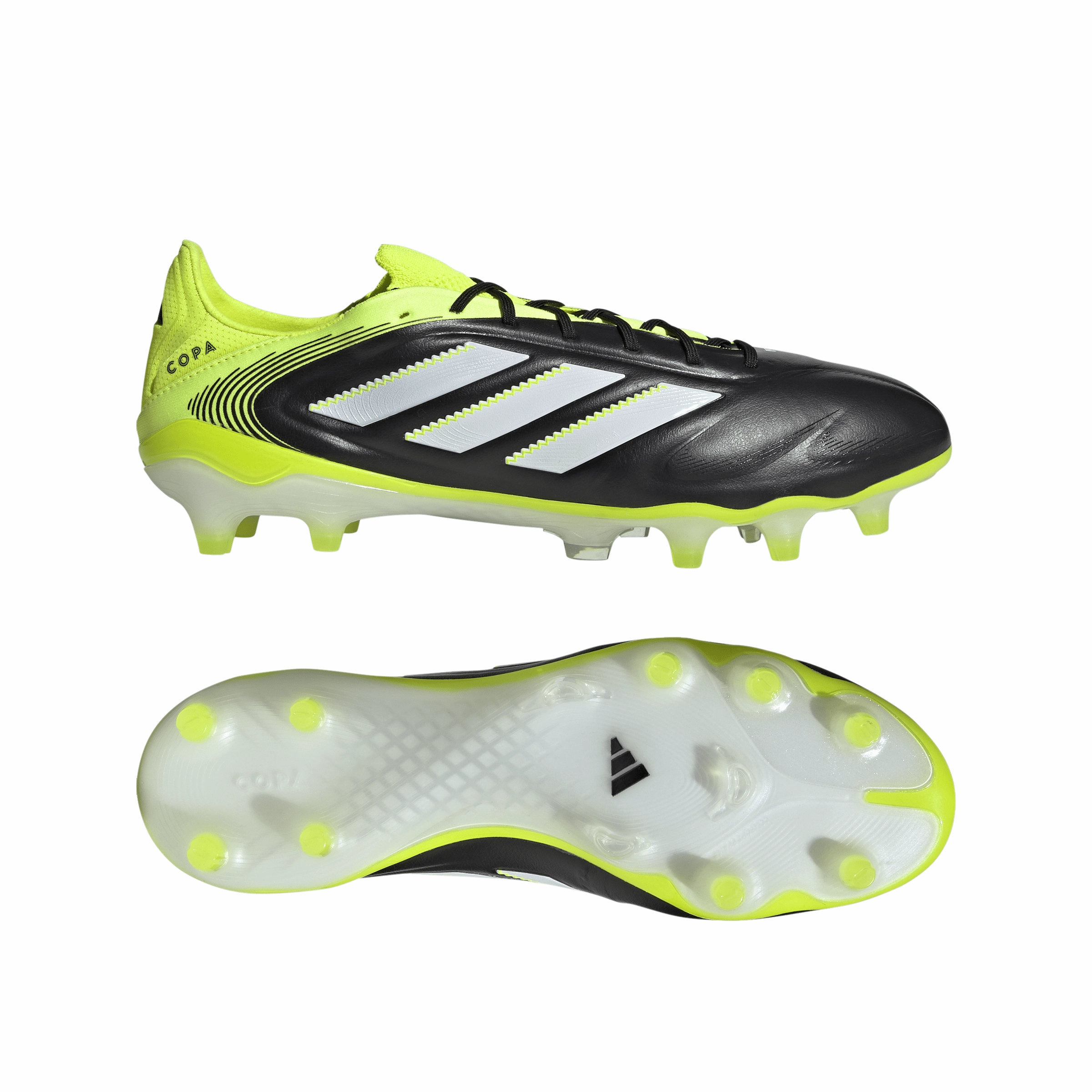 New Soccer Cleats 2025 adidas Copa Pure 3 Elite Firm Ground Boots Black/White