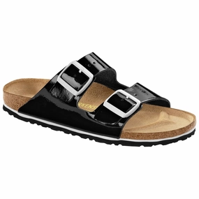 Floral Birkenstock Birkenstock Arizona Black Patent Lea 652741