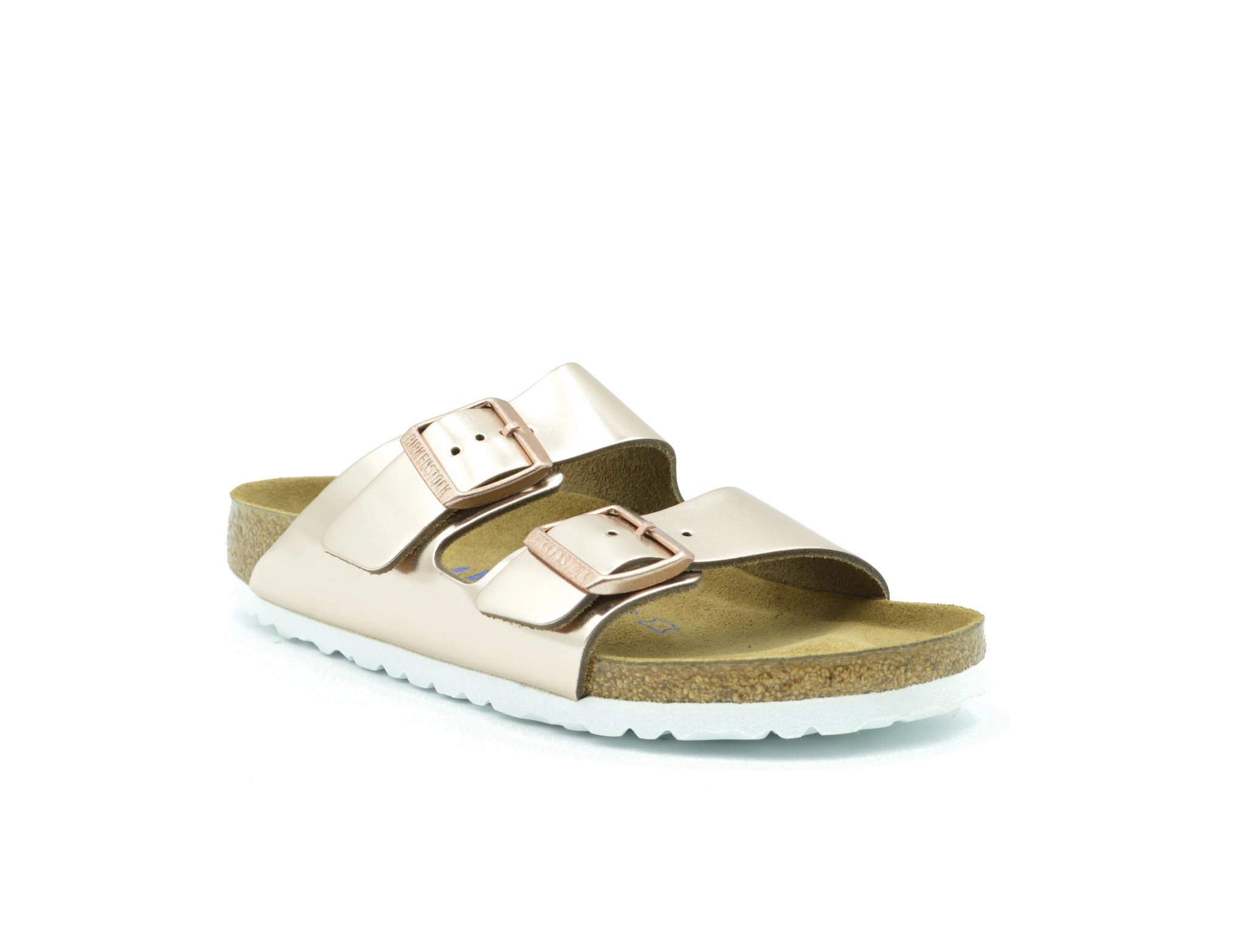 BIRKENSTOCK Arizona Soft Footbed Leather Platform