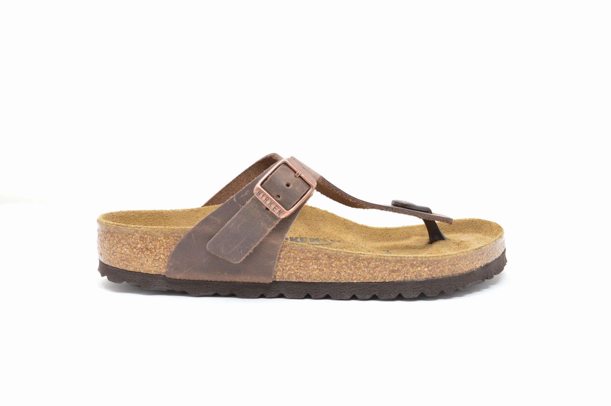 BIRKENSTOCK Gizeh Oiled Leather Papillio Clogs