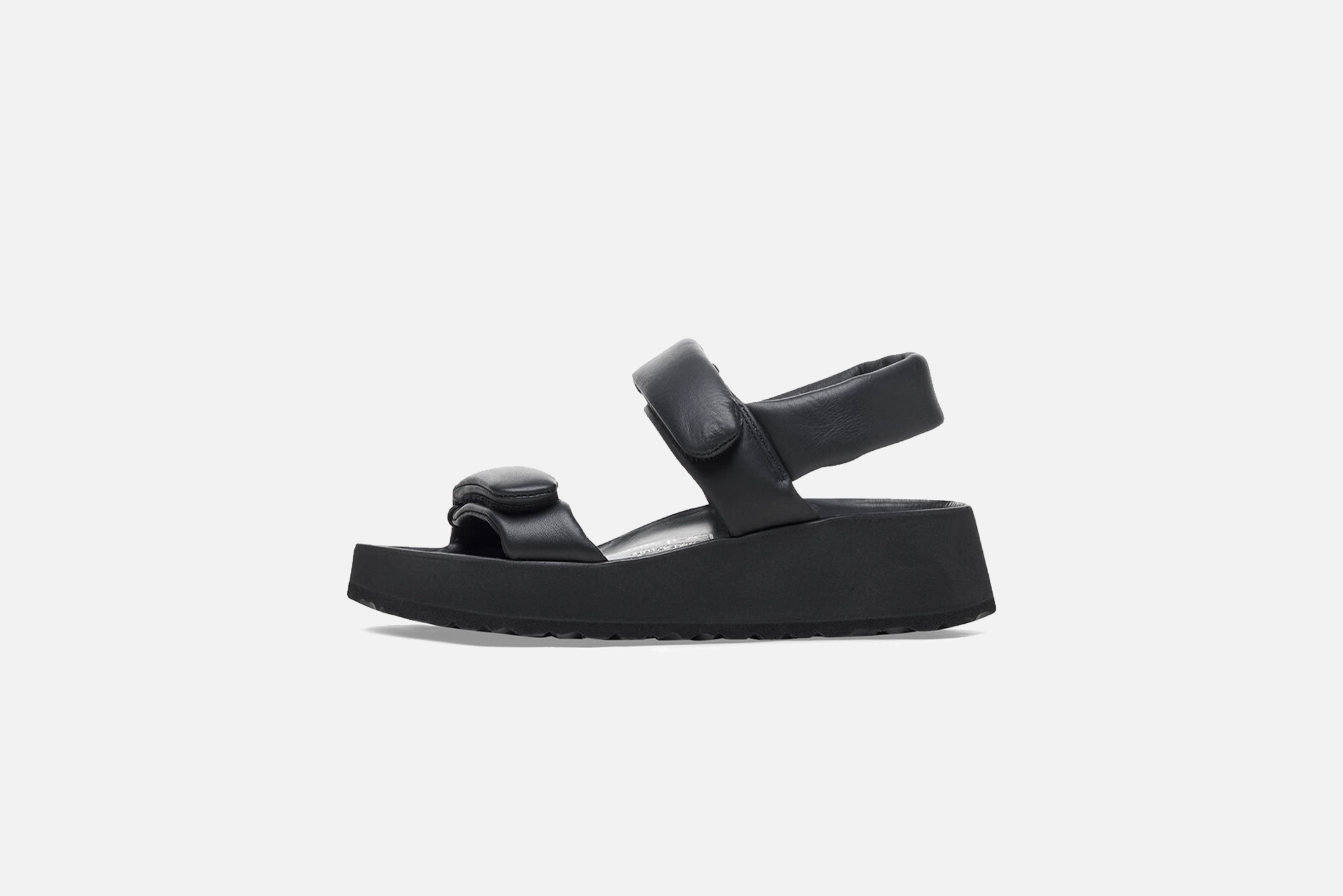 Nesr Me Birkenstock x Papillio "Theda Leather" W - Black (Narrow Fit)