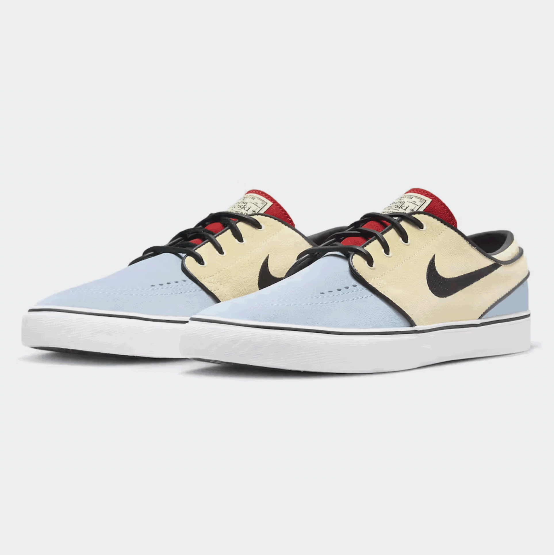 Nike Huarache Basketball Shoes Nike SB - Stefan Janoski OG  Shoes - Alabaster / Alabaster - Chile Red