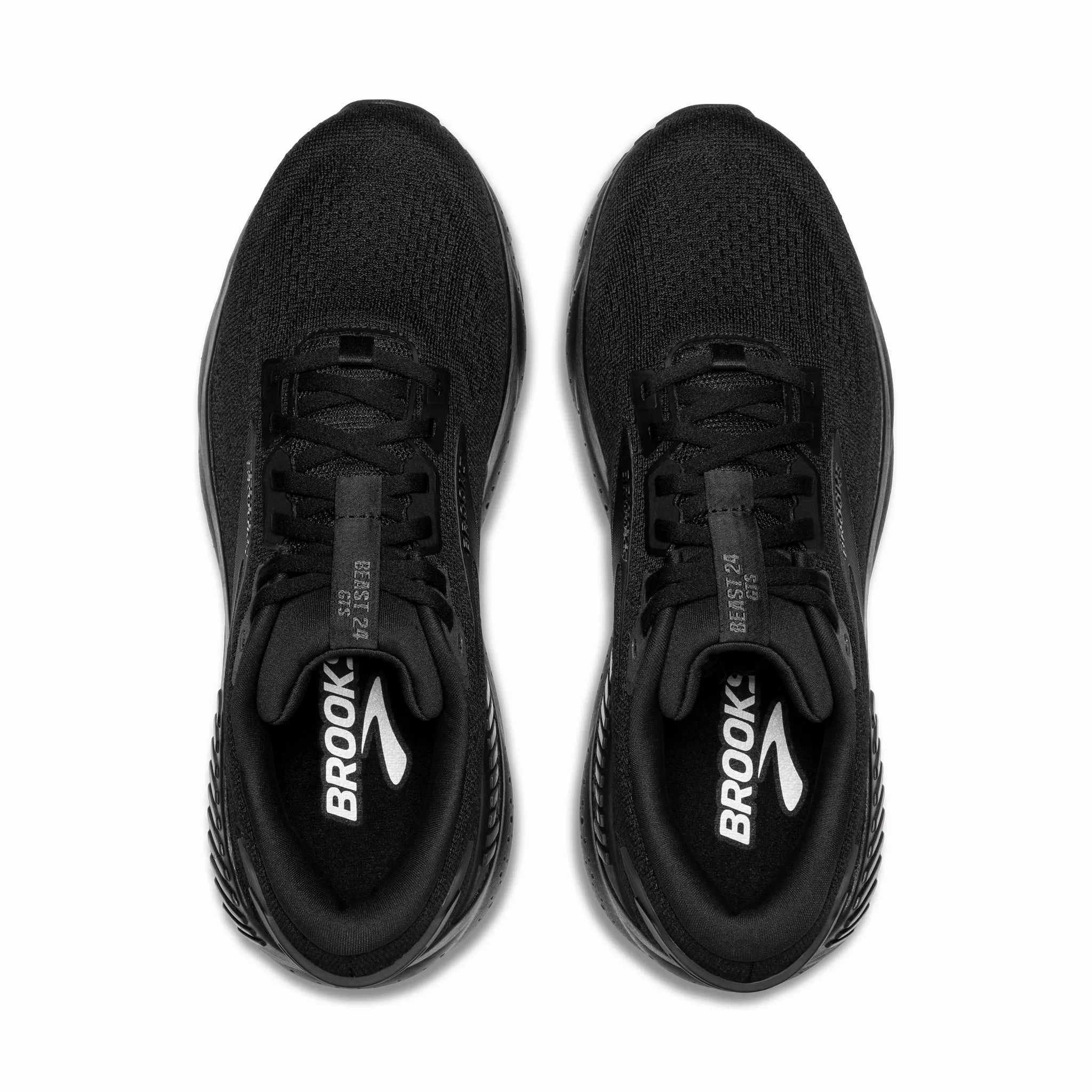 Best Walking Shoes With Wide Toe Box Men's Beast GTS 24 - Black / Black / Ebony
